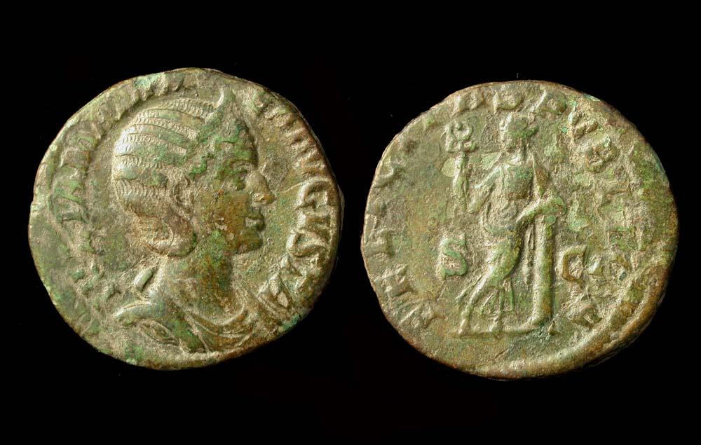 Julia Mamaea, Æ Sestertius, Felicitas reverse | Roman Imperial Coins