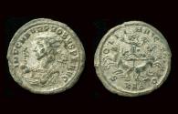 Ancient Coins - Probus, Silvered Antoninianus, Quadriga facing, Serdica mint