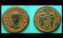 Ancient Coins - Licinius II, Ticinum, Twin Victories Reverse, Wow!