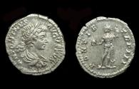 Ancient Coins - Caracalla, Denarius, Pontif Sol Reverse!