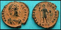 Ancient Coins - Arcadius, Æ 2, Roman Glory, Antioch mint, Beautiful!