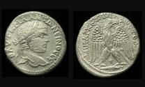 Ancient Coins - Syria, Antioch, Caracalla, Tetradrachm, Eagle on Club Reverse
