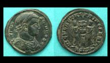 Ancient Coins - Licinius II, Siscia, Two Victories reverse, Stunning Rare Five!!