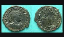 Ancient Coins - LICINIUS II, Arles, Jupiter Holding Thunderbolt reverse