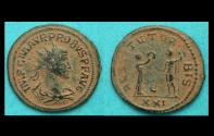 Ancient Coins - Probus, Antoninianus, Orbis Terraria reverse!
