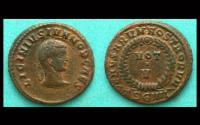 Ancient Coins - Licinius II, Votive Issue, Thessalonica, Rare 3!