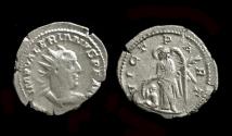 Ancient Coins - Valerian I, AR Antoninianus, Scarce Moesia Viminacium Mint, Very Rare!
