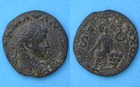 Ancient Coins - Syria, Antioch, Elegabalus and Tyche, c. 218-222 AD