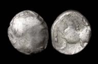 Ancient Coins - Danube Celts, AR Drachm, 200-100 BC.