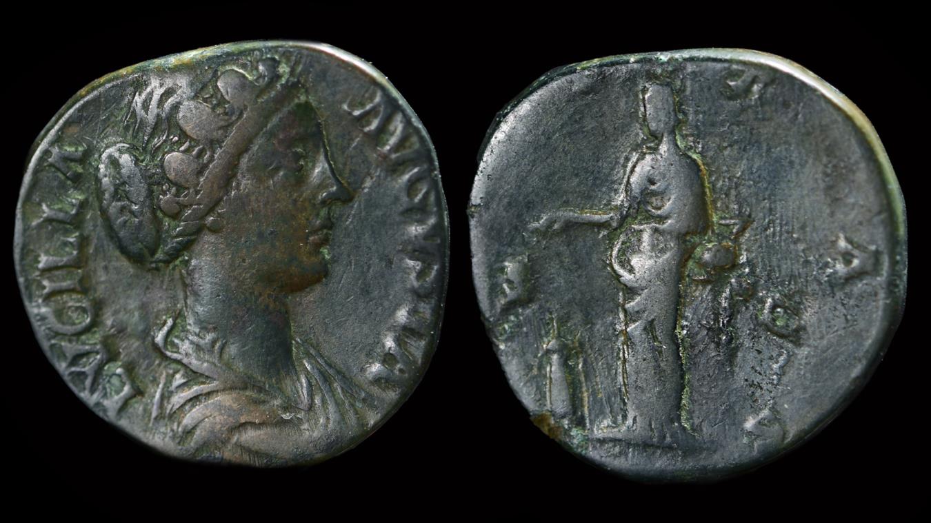 Lucilla Ae. sestertius | Roman Imperial Coins