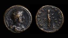 Ancient Coins - Hadrian Ae. dupondius