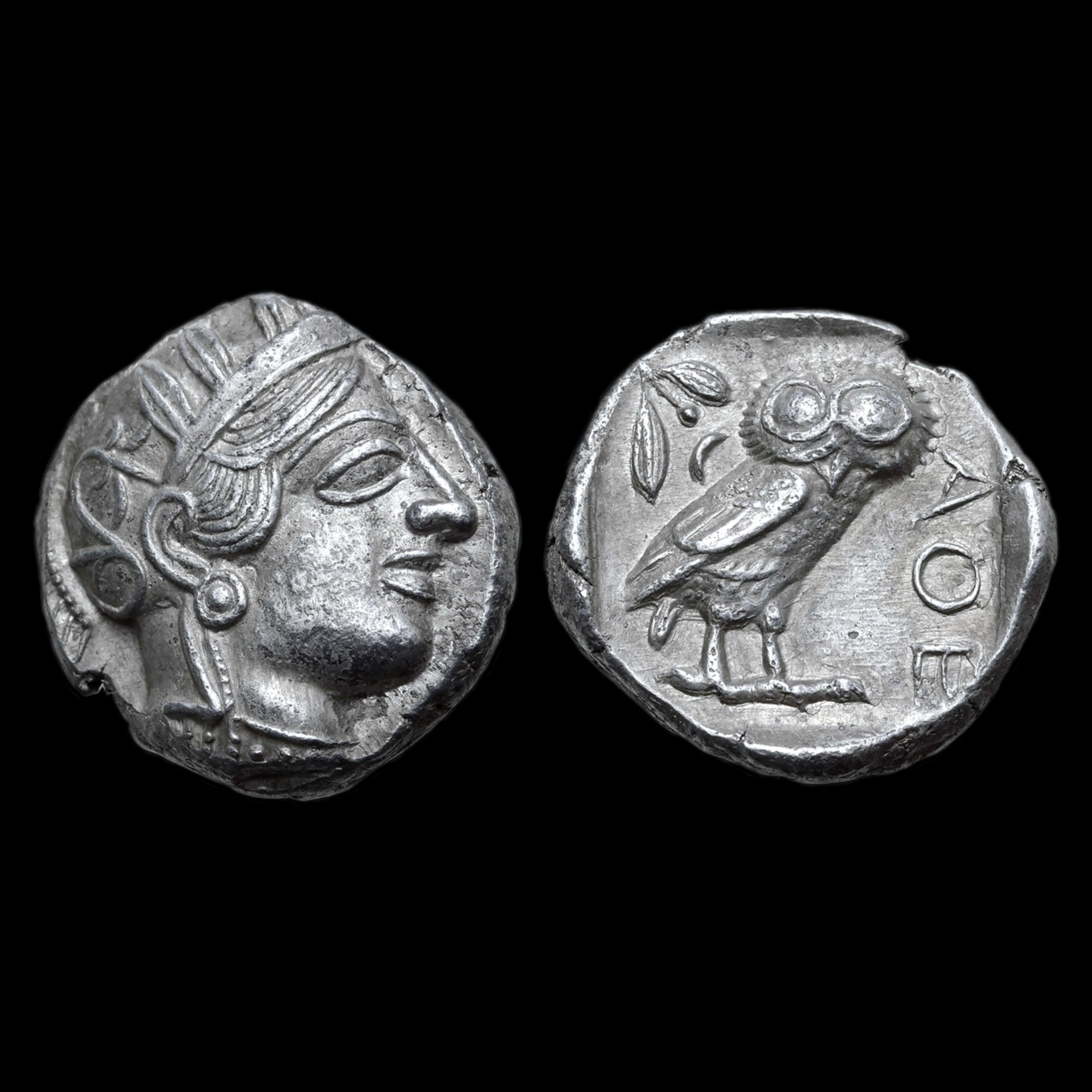 Attica, Athens Ar. tetradrachm Greek Coins