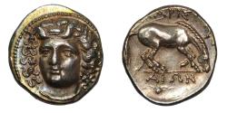 Ancient Coins - Thessaly, Larissa. Circa 365-356 BC. AR Drachm (6.08 g)