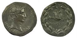 Ancient Coins - IONIA, Ephesus. Augustus. 27 BC-AD 14. AR Cistophorus (26mm, 11.73 g, 1h)