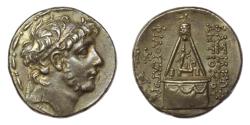 Ancient Coins - SELEUKID EMPIRE. Antiochos IX Eusebes Philopator (Kyzikenos). 114/3-95 BC. AR Tetradrachm (28mm, 15.75 gm, 11h)
