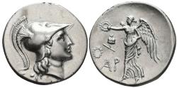 Ancient Coins - PAMPHYLIA, SIDE. AR TETRADRACHM, 16.67 G 30.87 MM.