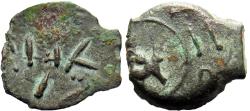 Ancient Coins - Dynasty .JUDAEA, Hasmonean. Alexander Jannaeus. 104-76 BCE. Æ Prutah