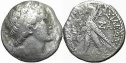 Ancient Coins - EGYPT - LAGID OR PTOLEMAIC KINGDOM - PTOLEMY VIII EUERGETES II Tétradrachme 123-1212AC.FINE