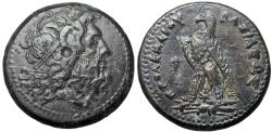 Ancient Coins - Greek  Ptolemaic Kingdom of Egypt. Alexandreia. Ptolemy III Euergetes 246-221 BC.  Obol Æ