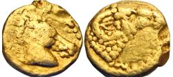 Ancient Coins - KYRENAICA, Barke.Kyrene.Circa 435-331. Very rare and well struck.