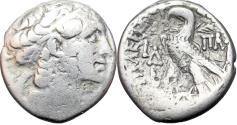 Ancient Coins - PTOLEMAIC KINGS of EGYPT. CleopatraVII .Thea Neotera. 51-30 BC. AR Tetradrachm