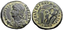 Ancient Coins - Constans.AD 337-350. Nicomedia Follis Æ