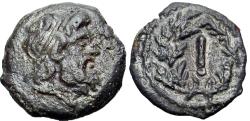 Ancient Coins - EGYPT,PTOLEMAIC KINGS of EGYPT. Ptolemy .AD 54-68. Æ Dichalkon .UNPUBLISHED TYPE .