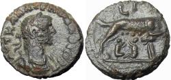 Ancient Coins - BI.EGYPT, Alexandria. Aurelian. AD 270-275. Potin. Tetradrachm. Dated RY 3 (AD 272).only one on Coin Archives.
