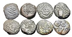 Ancient Coins - Lot of 4 ARABIA, Northwestern. Lihyan.