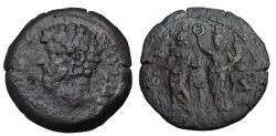 Ancient Coins - Lucius Verus, 161-169 Æ-Drachme, Jahr 3 (= 162/163), Alexandria Æ. UNIQUE