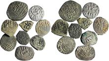 Ancient Coins - LOT .OF 9 ISLAMIC. SILVER COINS. DIFFERENT ERAS.