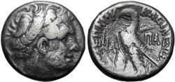 Ancient Coins - PTOLEMAIC KINGS of EGYPT. Kleopatra VII Thea Neotera. 51-30 BC. AR Tetradrachm .Cleopatra VII .