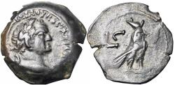 Ancient Coins - Egypt, Alexandria Vespasian, 69-79 Diobol circa 73-74 (year 6), Æ