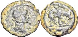 Ancient Coins - Alexandria. Trajan (98-117). AE, Dichalkon ,