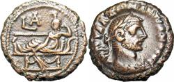 Ancient Coins - Diocletian ,BI ,Tetradrachm ,Egypt of Alexandr