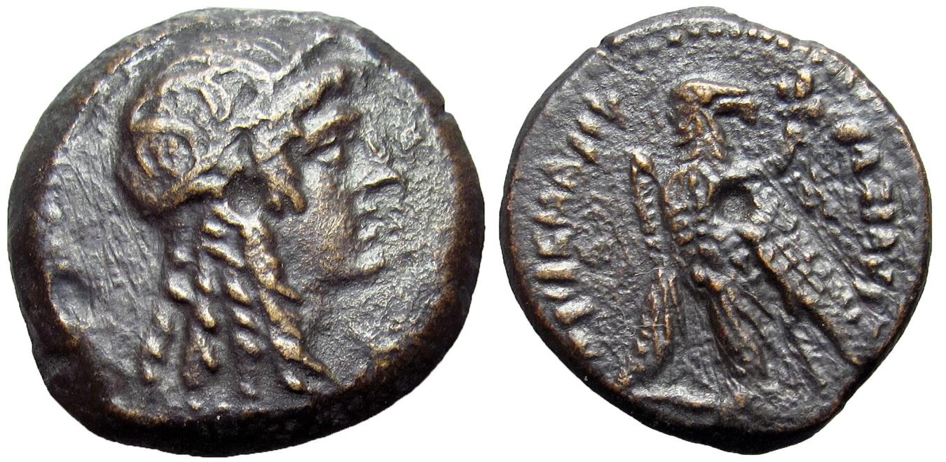 PTOLEMAIC KINGS of EGYPT. Ptolemy V Epiphanes. 205-180 BC. Æ Obol