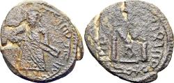 Ancient Coins - Arab-Byzantine coins, Temp. of 'Abd al-Malik ibn Marwân, 65-70 H./685-705 AD