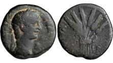 Ancient Coins - Claudius. EGYPT, Alexandria. AD 41-54. Æ Diobol . Dated RY 2 (AD 41/2).