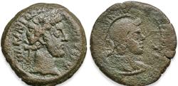 Ancient Coins - Egypt Alexandria ,Commodus .AE