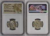 Ancient Coins - ATTICA, ATHENS AR Tetradrachm c.440-404 BC NGC Ch AU Strike: 5/5 Surface: 5/5