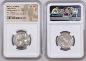 Ancient Coins - ATTICA, ATHENS AR Tetradrachm c.440-404 BC NGC Ch AU Strike: 5/5 Surface: 5/5