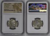Ancient Coins - ATTICA, ATHENS AR Tetradrachm c.440-404 BC NGC Ch AU Strike: 5/5 Surface: 5/5