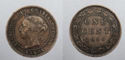 World Coins - CANADA: 1896 Victoria Cent
