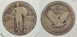 Us Coins - 1927-S Standing Liberty 25 Cents (Quarter)