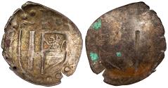World Coins - GERMAN STATES Trier Archbishopric Jacob III von Elz 1570-1579 Schüsselpfennig ('bowl' Pfennig) 1570 EF