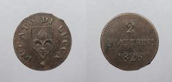 World Coins - ITALIAN STATES: Lucca 1826 2 Quattrini