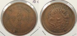 World Coins - CHINA Kiangnan (Jiangnan) CD. 1906 10 Cash