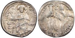 Ancient Coins - Andronicus II & Michael IX 1295-1320 A.D. Basilikon Constantinople Mint VF
