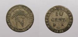 World Coins - FRANCE: 1808-A 10 Centimes