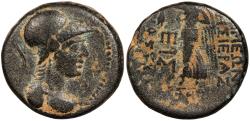 Ancient Coins - Syria Seleucis and Pieria Apameia 27-17 B.C. AE20 VF